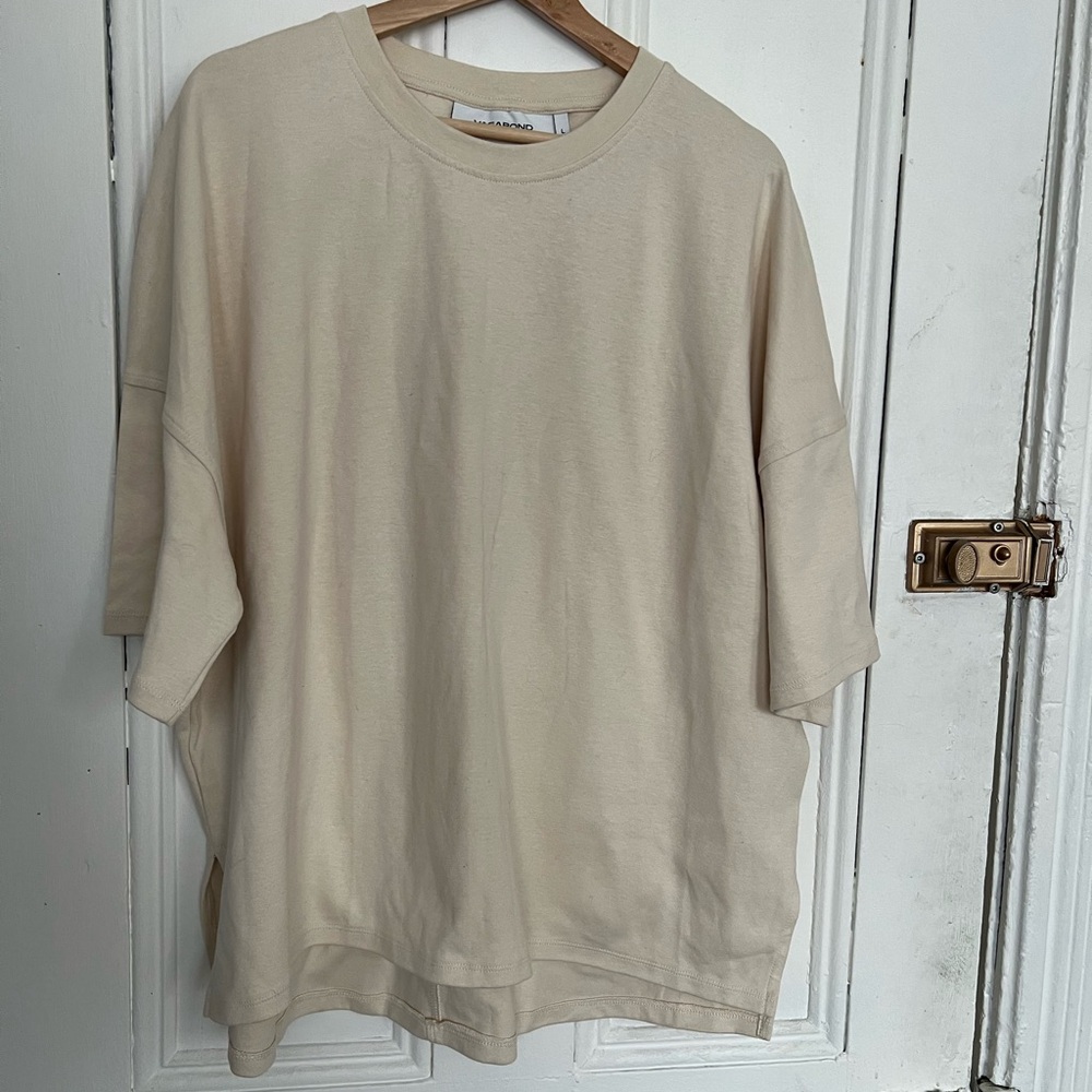 Vagabond Cream Short Sleeve Tee